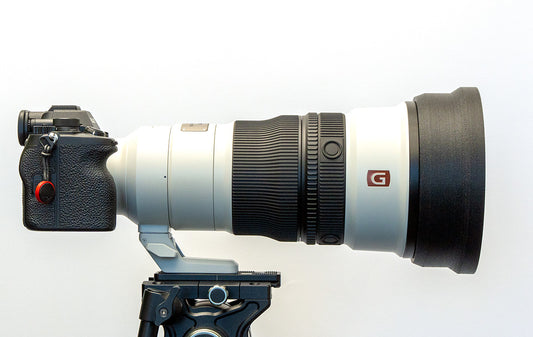 CamDec Lens Hoods for Sony FE 300mm F2.8 GM: 45mm (1.8") to 146mm (5.8")